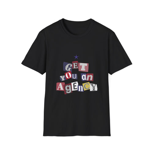 Get You An Agency T-Shirt — Retro Ransom-Cut Graphic Tee