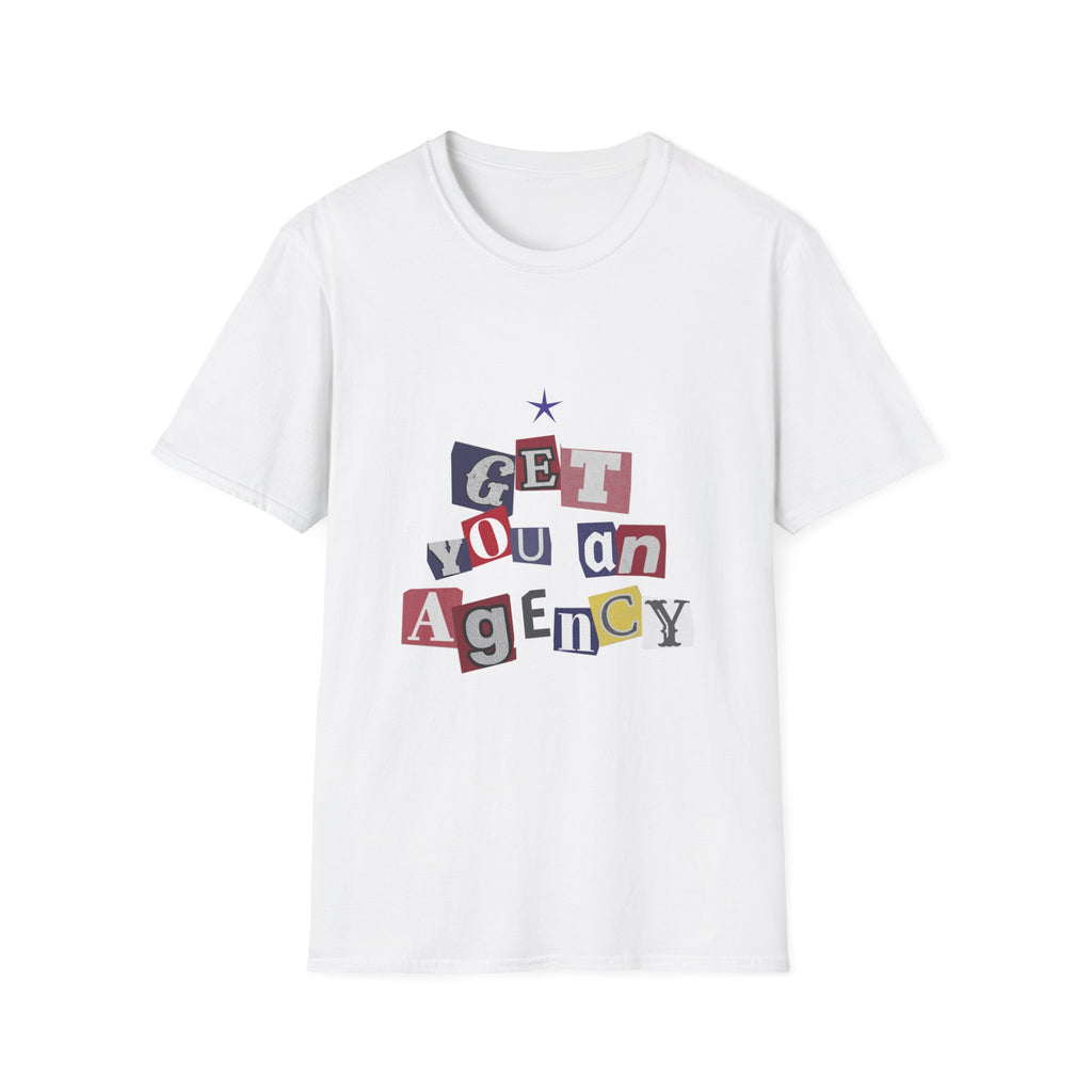 Get You An Agency T-Shirt — Retro Ransom-Cut Graphic Tee